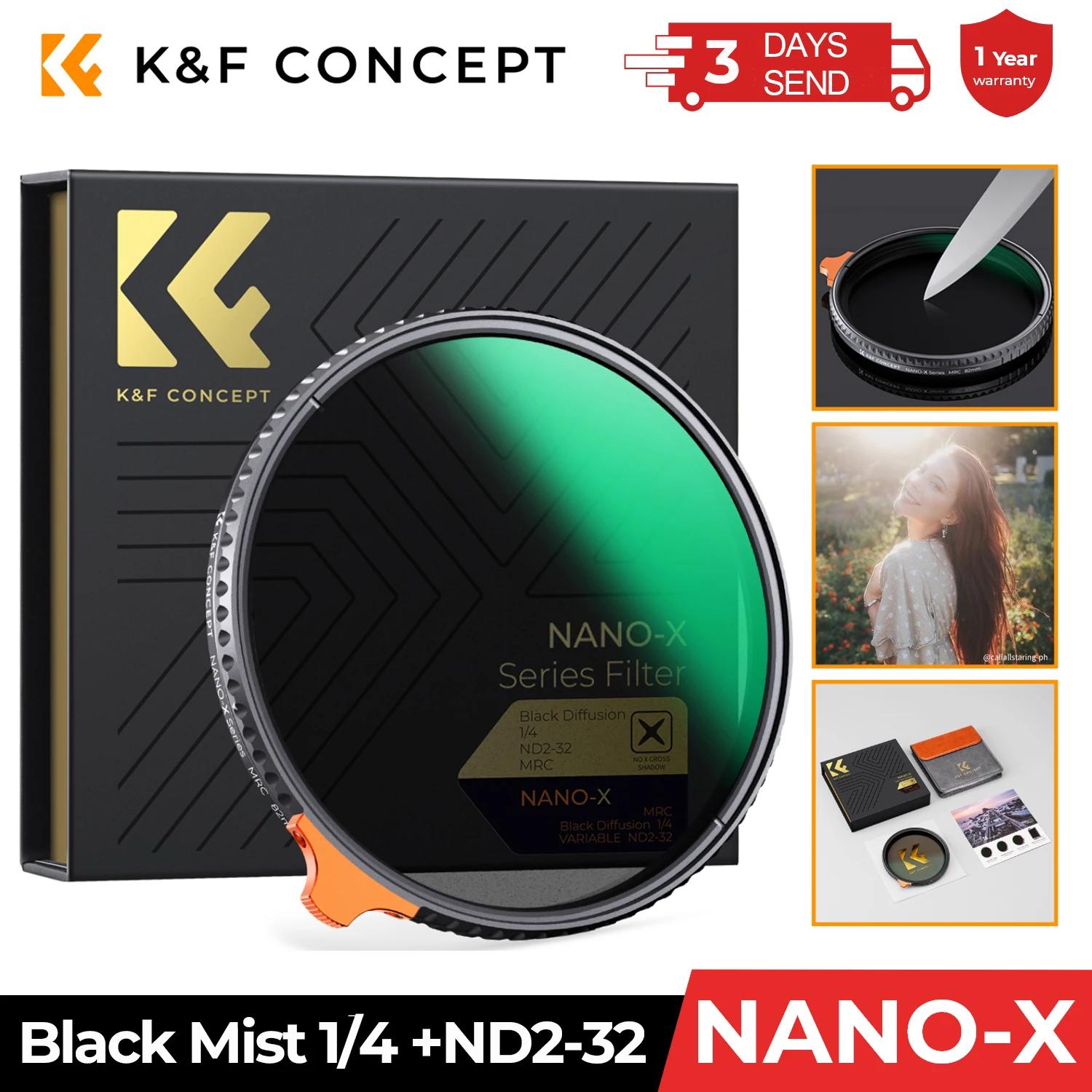 K & F CONCEPT ND2-32 1/4  ̽Ʈ Ȯ ī޶    2 in 1 ND   49mm 52mm 58mm 62mm 67mm 77mm